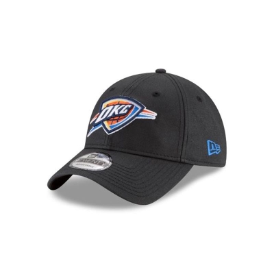 Sapca New Era Oklahoma City Thunder NBA Waxed Canvas 9TWENTY Adjustable - Negrii